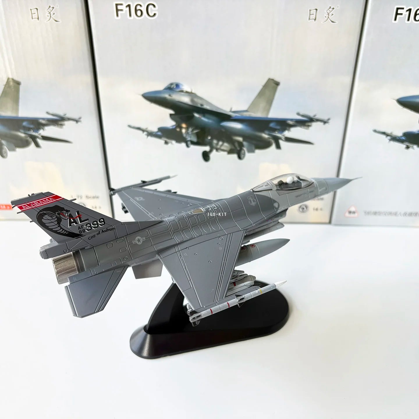 1/72 Scale U.S. F-16C Fighter Jet Rattlesnake Squadron F16 F16C Diecast Finished Military Plane Model Collection Ornament Gift
