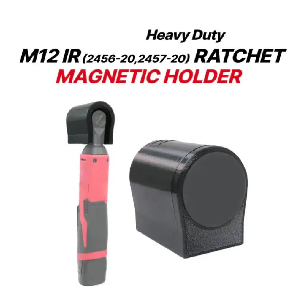 Magnetic Tool Storage Rack M12 IR 2456-20 2457-20 Cordless Wrench, Workshop Wall-Mounted Storage Rack Compatible with Milwaukee
