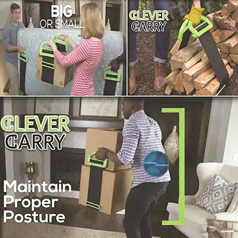Adjustable Furniture Moving Straps Heavy Duty Lifting Shoulder Belt Labor Saving Moving Handle Strap for Moving Heavy Furniture