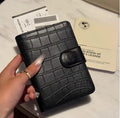 Slim Multifunctional Passport Holder Genuine Leather Travel Document Organizer Multiple Card Slots New