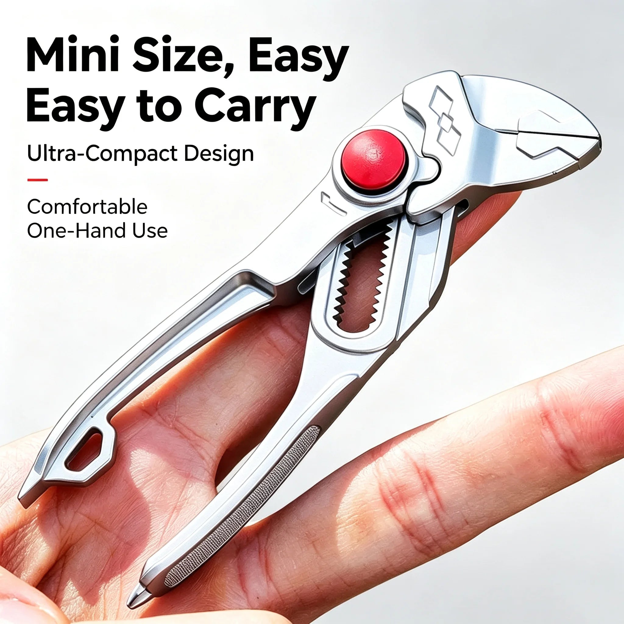 KEBIDUMEI 4 Inch Mini Adjustable Water Car Pump Pliers Multi Position Universal Plier Portable Household Hand Tools  Wrench