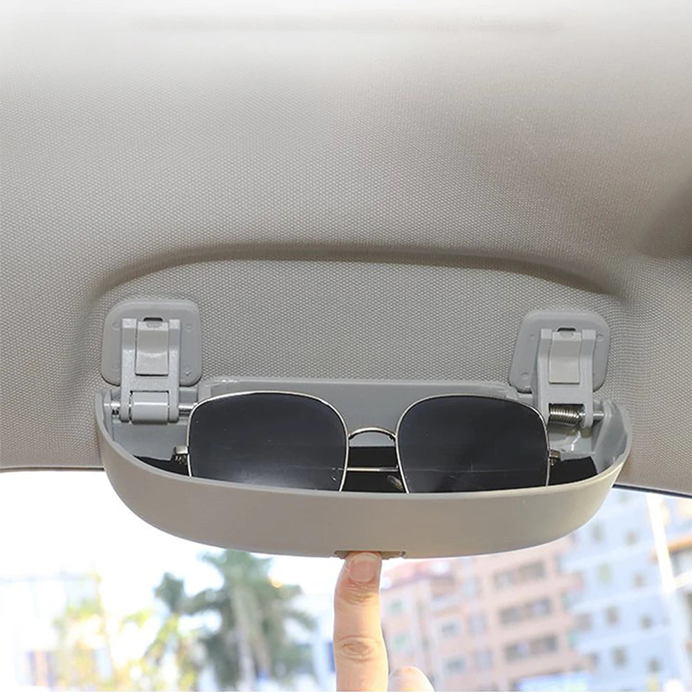 Car Glasses Holder Case for Toyota Rav4 C-HR Corolla Camry Yaris Previa 2013 - 2023 Eyeglass Holder Storage Organize Box