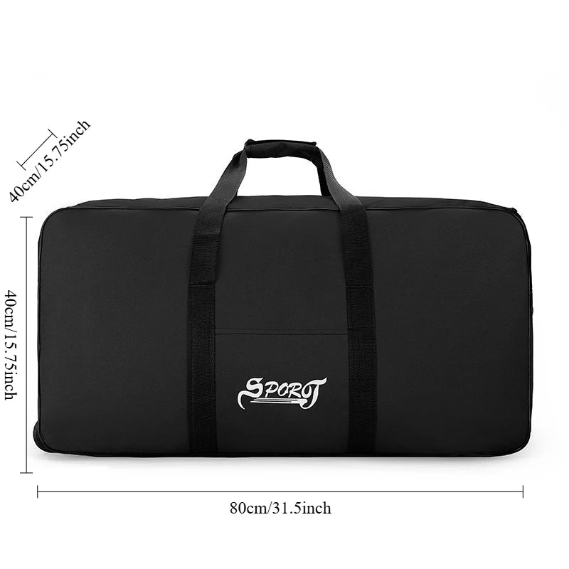 Spring Student Luggage Large Capacity Foldable Checked Bag Residential Quilt Storage Travel with Wheels