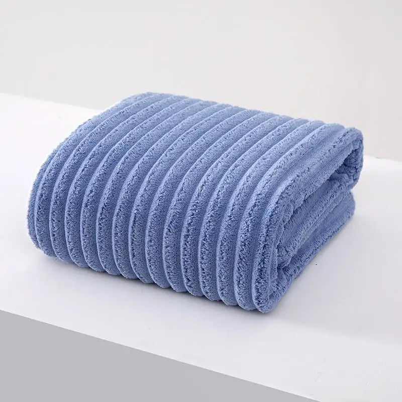 1PC 4 Color Quick Dry Premium Microfiber Bath Towel Absorbent Soft Bath Towel For Gift