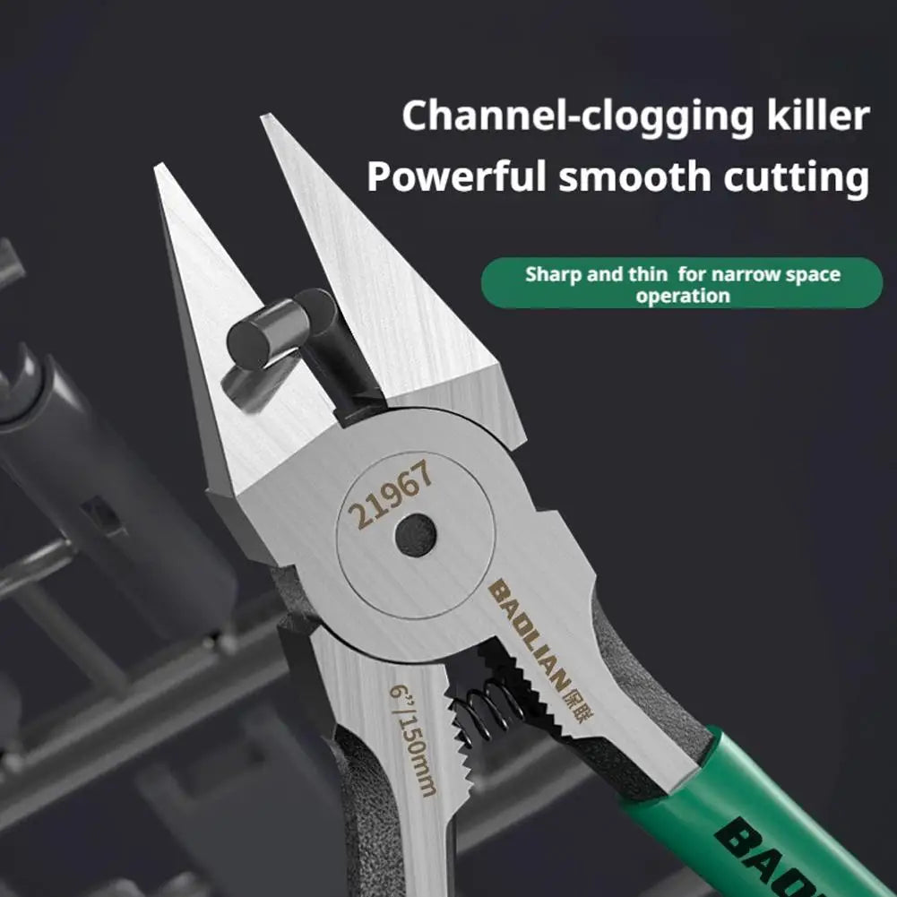 Precision Sprue Cutter Pliers Ultra-Thin Sharp Flush Cut Nipper for Plastic Model Kits Craft Tool Easy Control