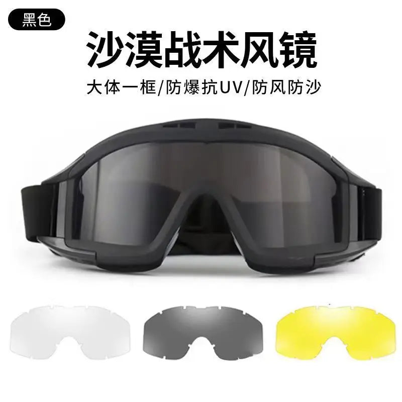 Tactical Goggles Military Shooting Sunglasses Windproof Sand Control Wargame Glasses Army Shooting Airsoft Paintball Glasses