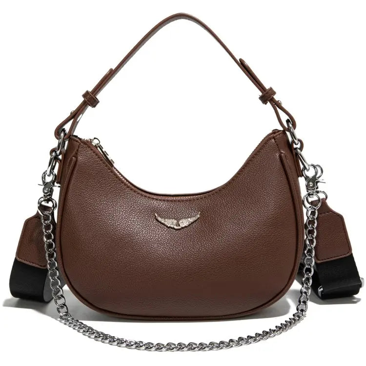 Chic Designer Messenger Tote Large Capacity Simple Yet Elegant Can Be Used As A Glamorous Diaper Bag For Commuter