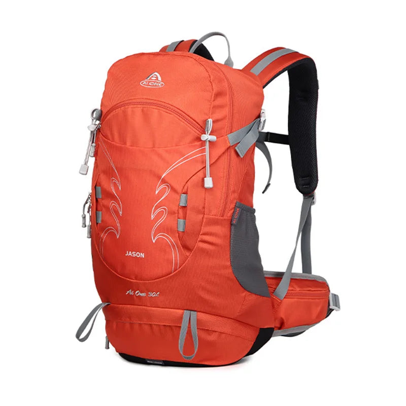 30L Outdoor Hiking Backpack for Men Sports Climbing Bag Mochila Camping Mountaineering Bag Travel Trekking Motorcycle Rucksack