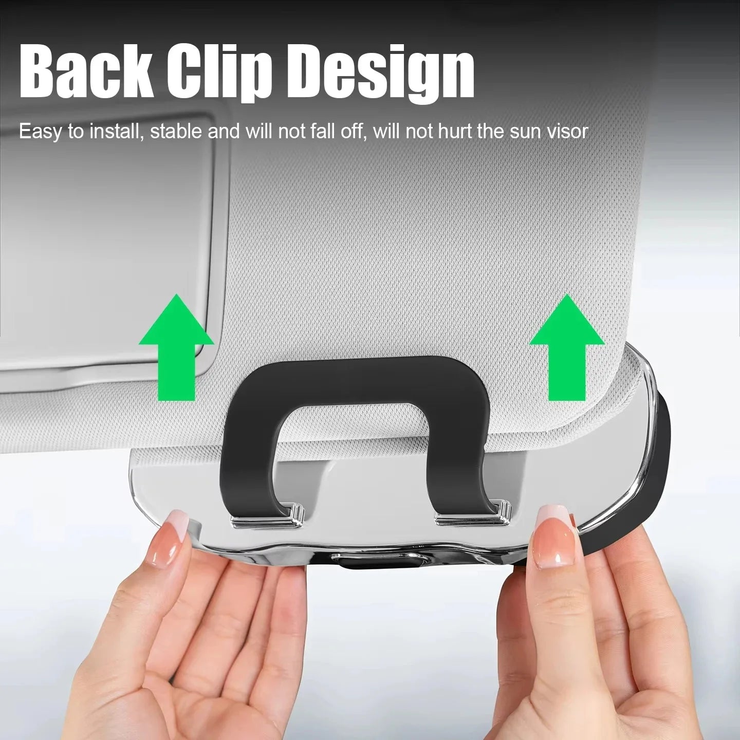 Car Glasses Box Portable Car Sunglasses Holder ABS Storage Case Anti-Scratch Eyeglasses Protection Box Car Interior Accessories