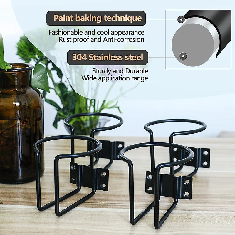 1 PCs Stainless Steel Boat Ring Cup Universal Drink Holder For Marine Yacht Truck RV Car Auto