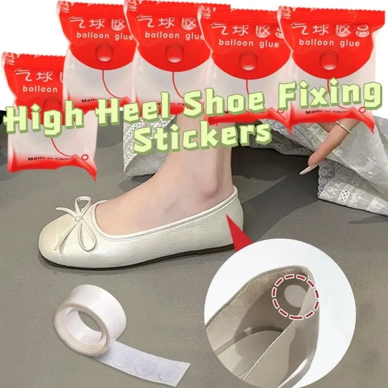 100/500/1000/2000PCS Self Adhesive Heel Anti Drop Sticker Ballon Dot Birthday Wedding Party Balloons Glue Sticker Balloons Stand