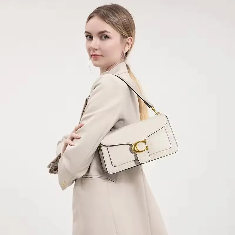 🔥Kou C Home New Tabby26 Dionysian Bag Classic Retro Diy Slung Shoulder Bag Lychee Fashion Handbag Crossbody Bags for Women Bags