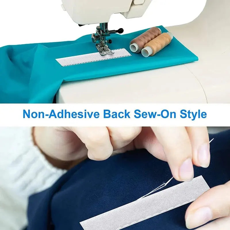 25Meter Reusable Magic Nylon Strip Household Hook and Loop Non-Adhesive Fastener Tape DIY Sewing Accessories 20/25/30/50mm white