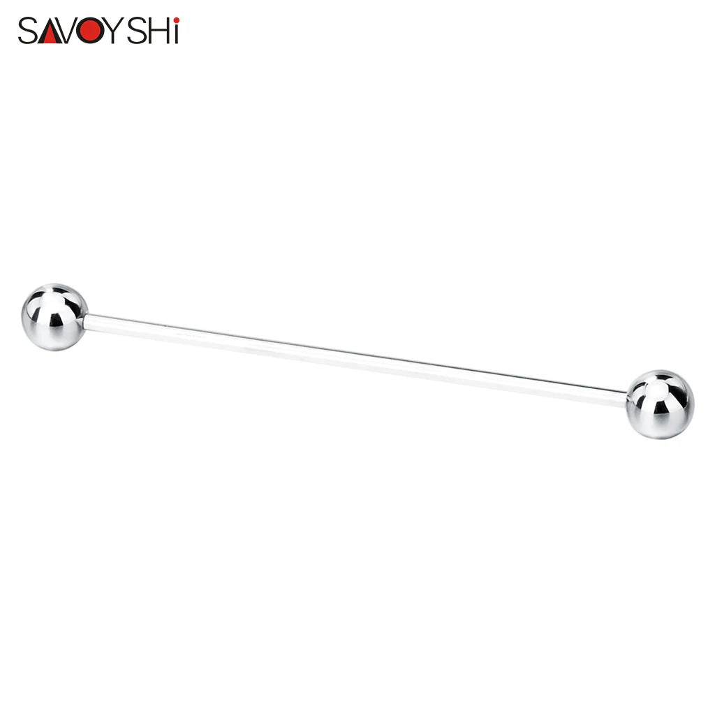 Metal Collar Bar Mens Shirt French Collar Pin Brooch Bar Clasp Clip Barbell Lapel Stick For Men Fashion Jewelry Accessories
