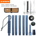 CEOI GWOK New Durable Lightweight Trekking Poles Adjustable Walking Sticks for Outdoor Hiking Camping Walking Sticks