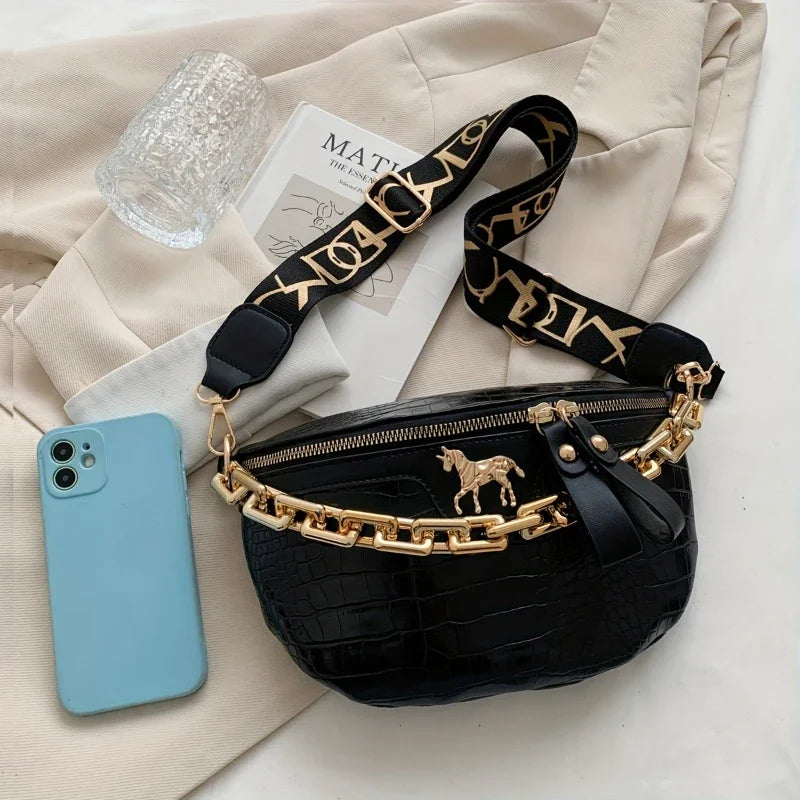 The New Simple Fashion Mini Breast Pocket Outdoor Leisure Bag Multi-function Large Capacity Storage Bag Mobile Phone Bag
