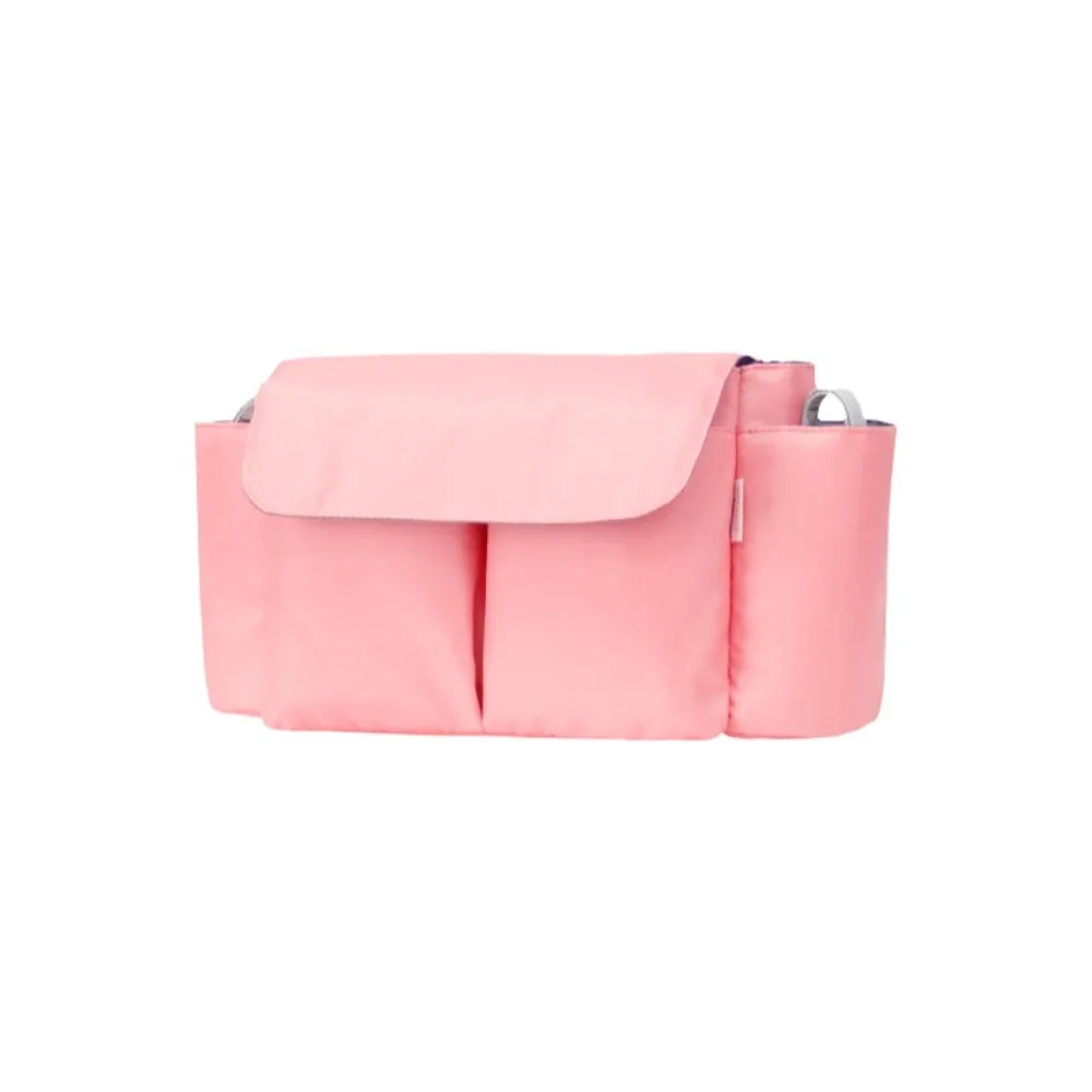 Large Capacity Stroller Storage Bag Multifunctional with Bottle Holder Crossbody Diaper Bags Adjustable Straps Easy To Install