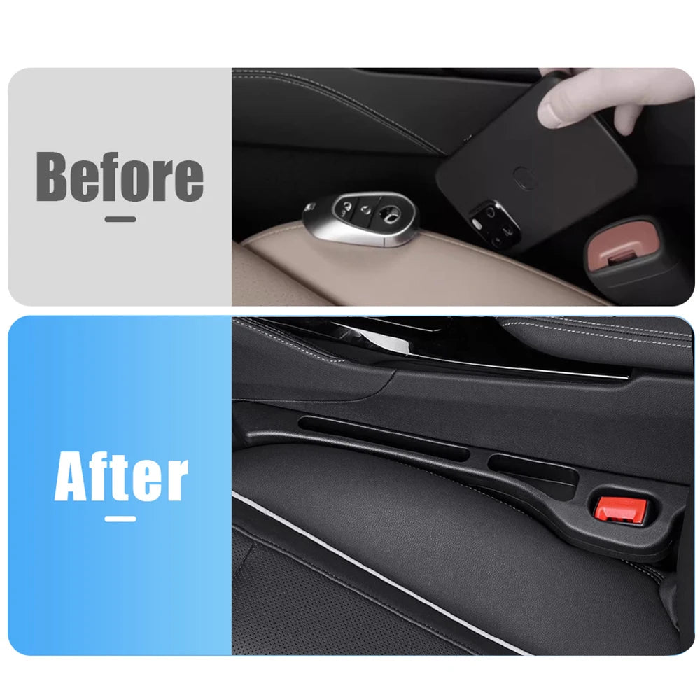 Car Seat Leak Proof Strips Gap Side Seam Storage For Volkswagen VW Golf 8 MK8 2020 2021 2022 2023 2024 2025 2026 GTI R R-line