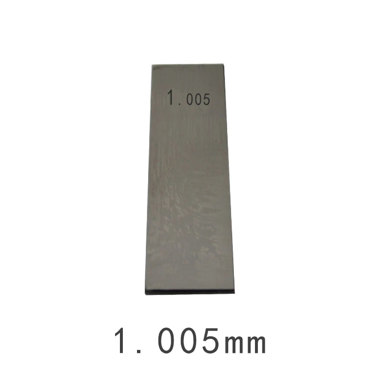 Steel Block Gauge Measure Gage Block Steel Square Gage Block 1mm, 2mm, 3mm, 4mm, 5mm, 6mm, 7mm, 8mm-9mm 100mmSteel Square Gauge