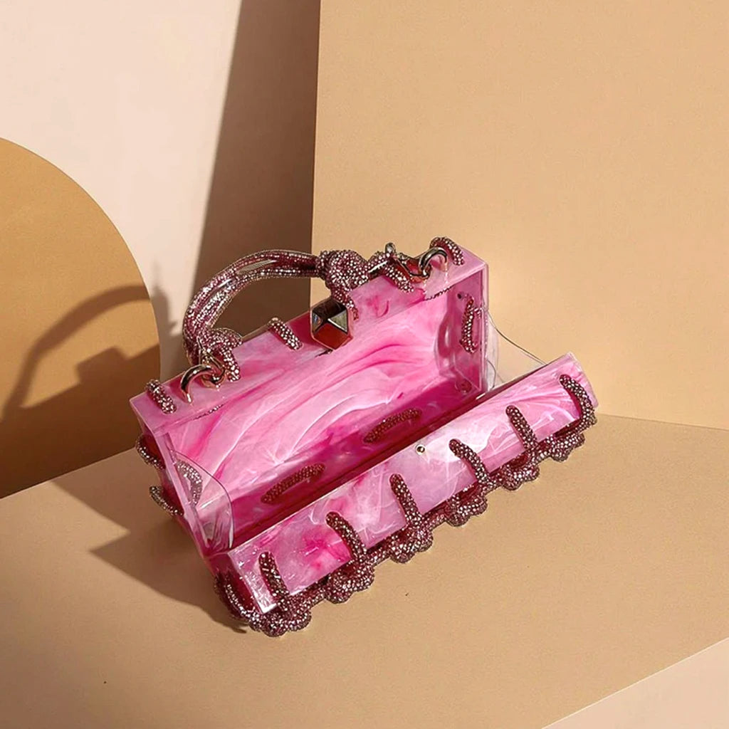 Luxury Women Wedding Party Handbags and Purse Wholesales Ladies Evening Handbag Chain Dinner Bags Clutch Bag for Women Wedding