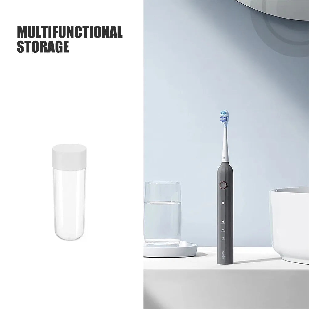 4Pcs Transparent Toothbrush Head Storage Case Portable Toothbrush Protector Travel Cover Electric Brush Head Holder