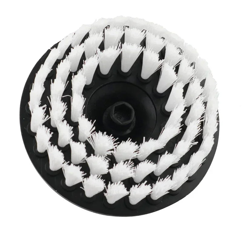 2/3.5/4/5'' Brush Attachment Set Power Scrubber Brush Car Polisher Bathroom Cleaning Kit with Extender Kitchen Cleaning Tools