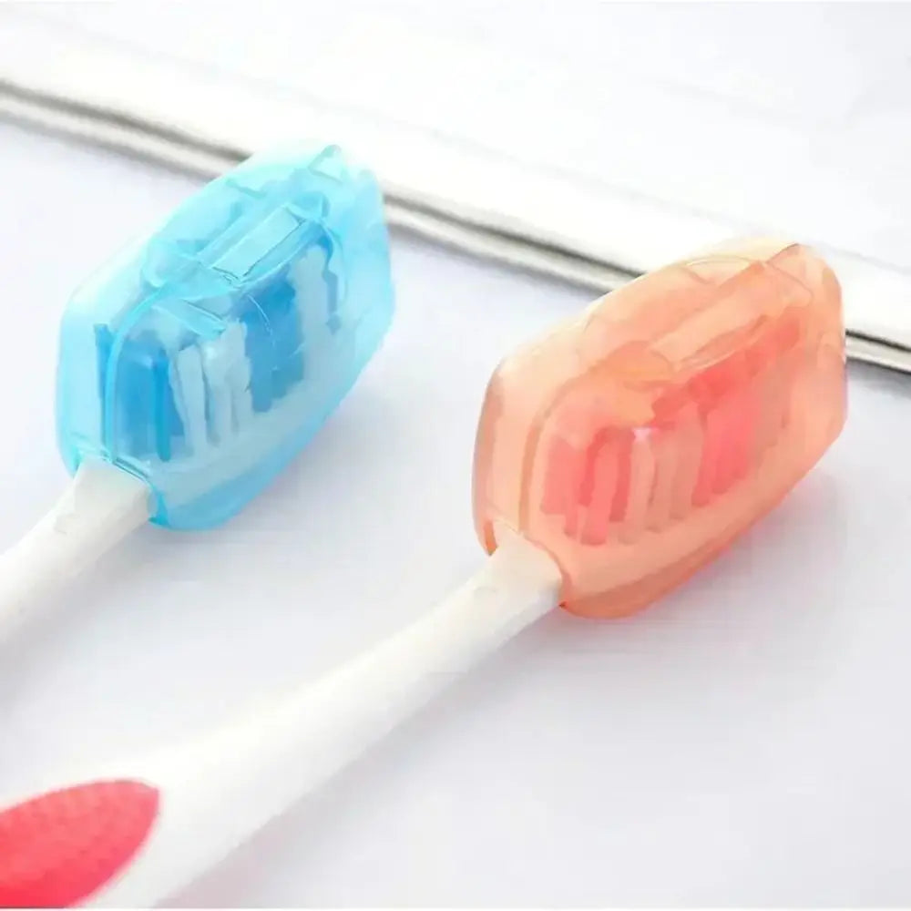 5/10pcs Plastic Toothbrush Head Cover Travel Hike Camping Brush Protect Toothbrush Case Cap Dust Cover Portable