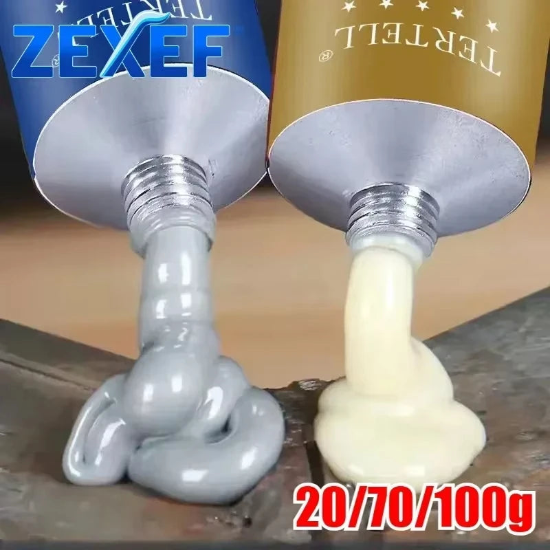 High Strength Magic Metal Repair Glue Welding AB Glue High Temperature Resistant Strong Bonding Durable Adhesive Metal Plastic