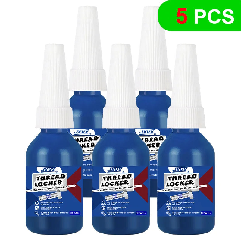 10g Mini Anaerobic Screw Adhesive - Removable Threadlocker - Ultra-High-Temperature, Shock-Resistant, Non-Slip Glue
