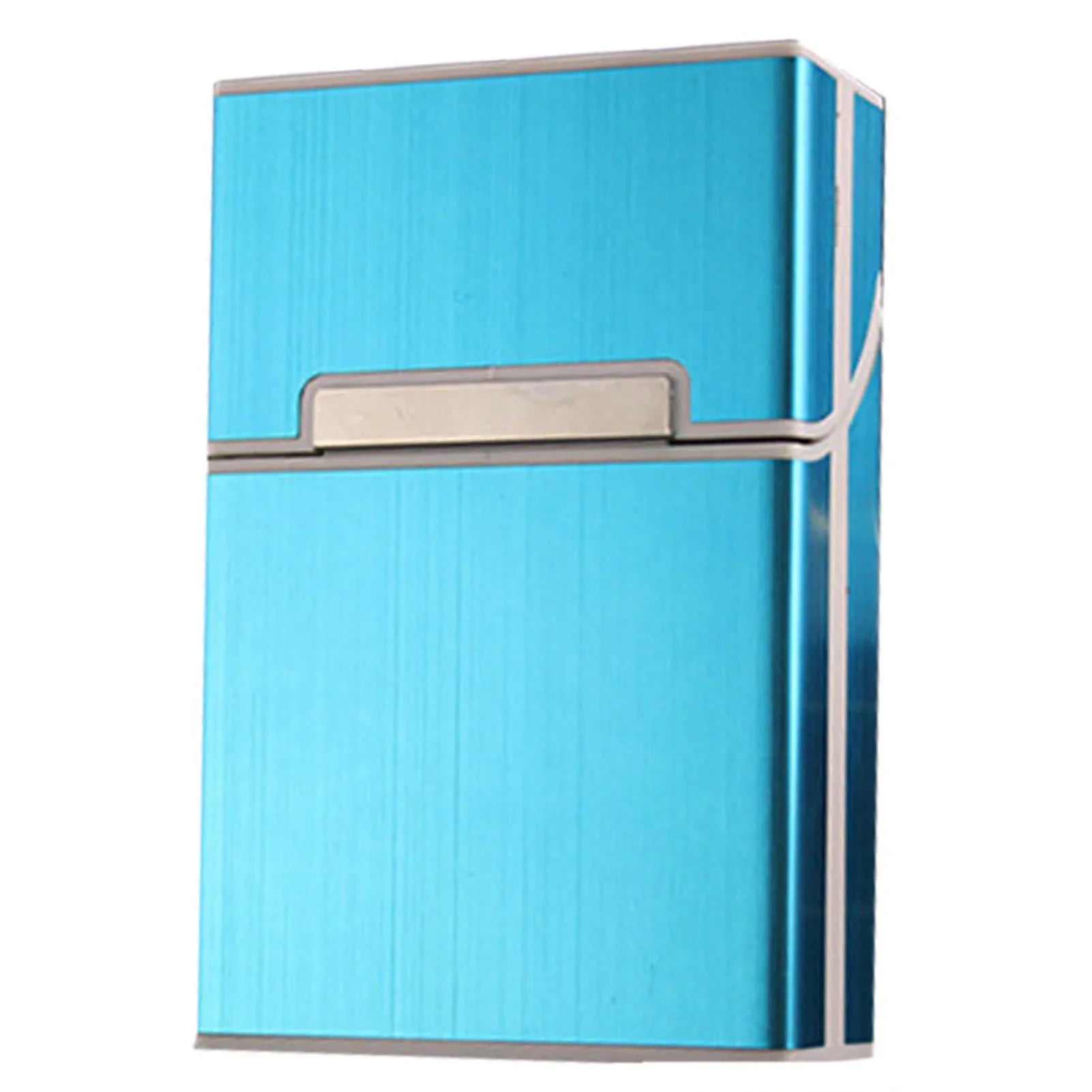 Portable Slim Aluminum Cigarette Case Regular King Size Plastic Cigar Tobacco Holder Box Storage Container Smoking Accessories
