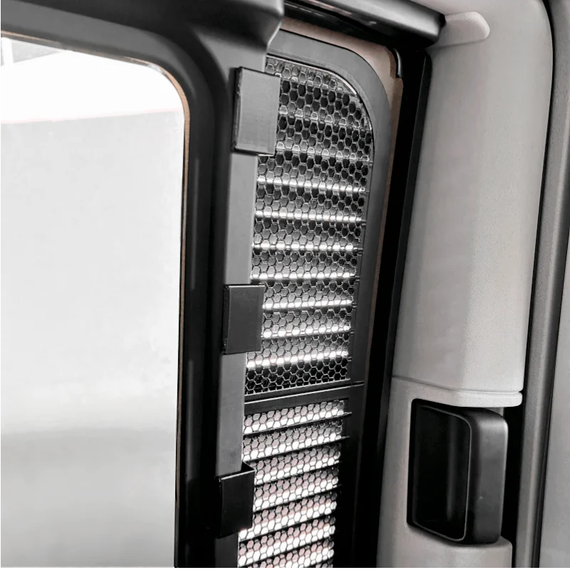 For Volkswagen T6.1 RV Side Window Vents Mosquito-Proof Ventilation Net Anti-Theft Ventilation Grille Brand New Car Accessories