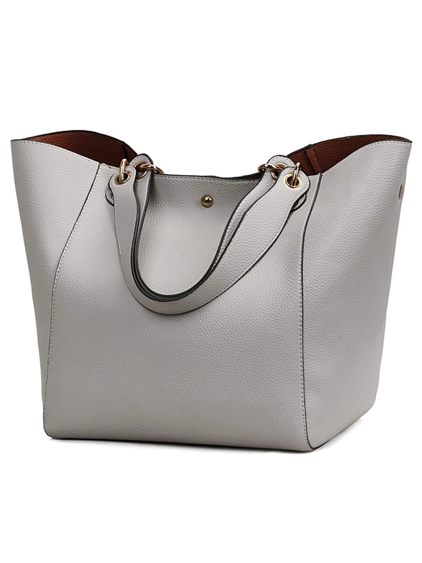 Pahajim Handbags for Women Large Tote Bag PU Leather Waterproof Handbags Shoulder Bag Womens Top Handle Bag for Work Shopping Ba