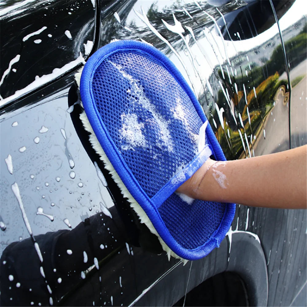 Car Styling Wool Soft cleaning for Mercedes Benz W211 W203 W204 W210 W124 AMG W202 CLA W212 W220 W205