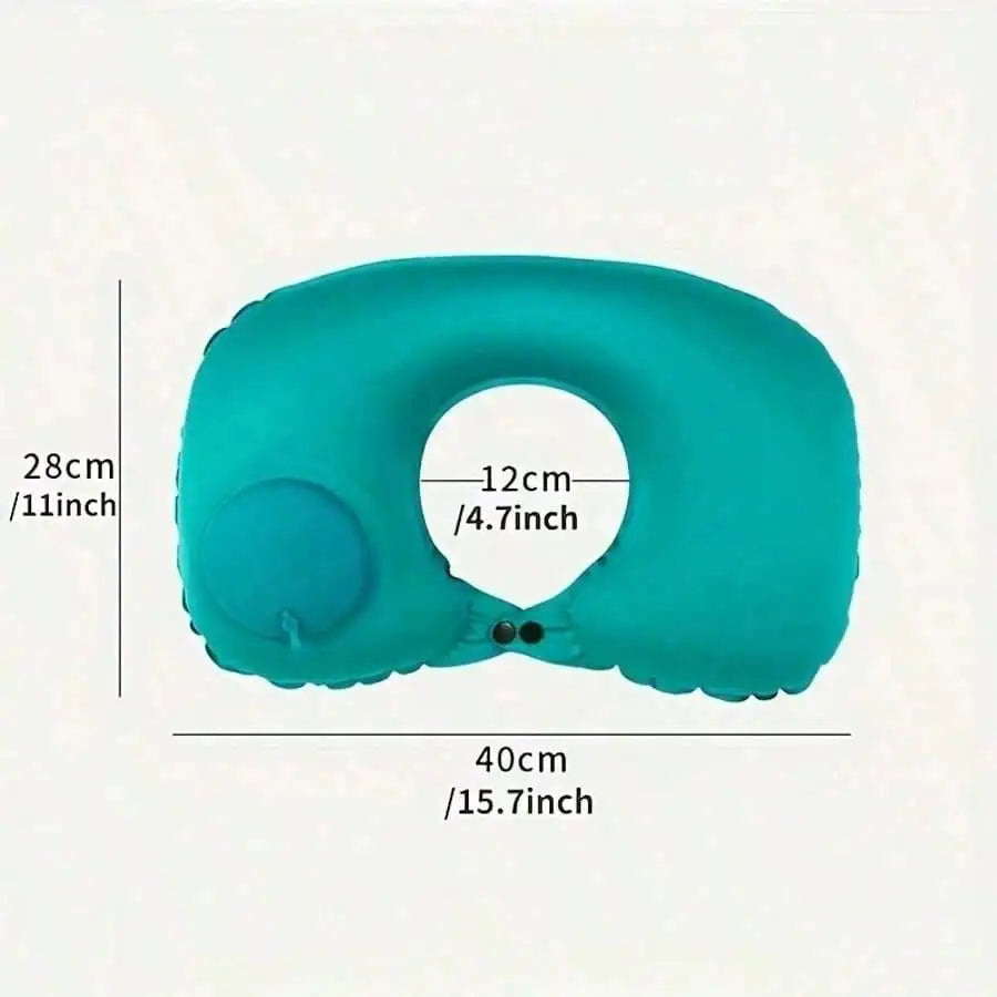 Inflatable Neck Pillow for Traveling, Blow Up Neck Pillows for Air Travel, Travel Pillows, Inflatable U-shaped Pillow