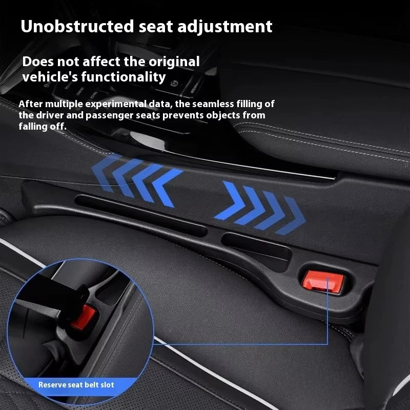 1pcs/1 Pair Universal Car Seat Gap Plug Strip Side Seam Car Gap Filler Leak Proof Seat Gap Storage Organizer Interior Decoration