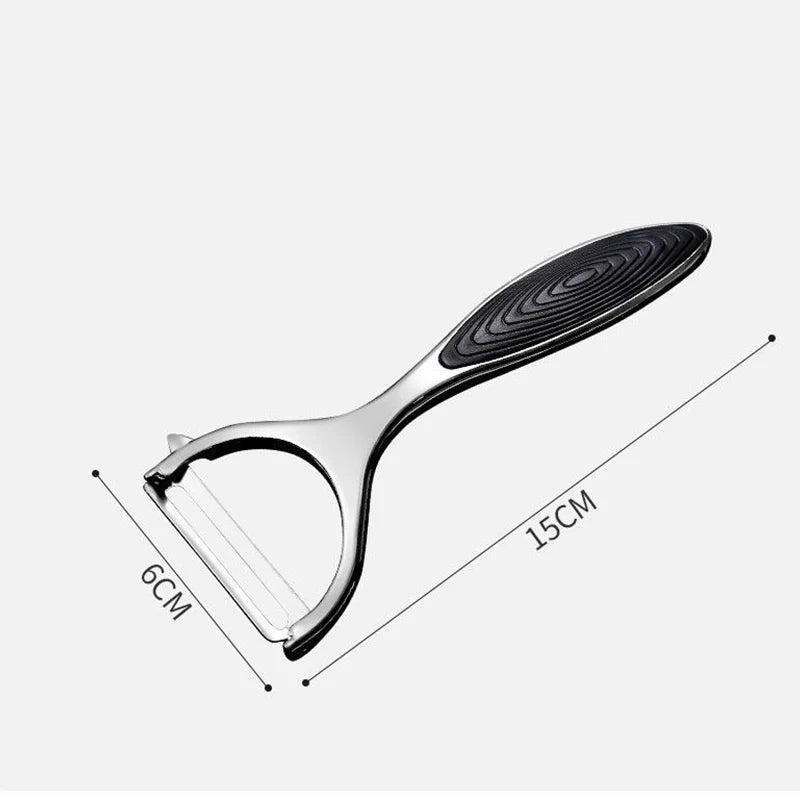 2pc Stainless Steel Multi-function Vegetable Peeler&ampJulienne Cutter Julienne Peeler Potato Carrot Grater Kitchen Tool Gadgets