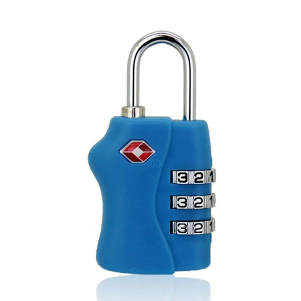 Small Padlock TSA Customs Lock Cable Luggage Lock Anti-Theft Combination Lock High Security Waterproof Steel Cable Padlock