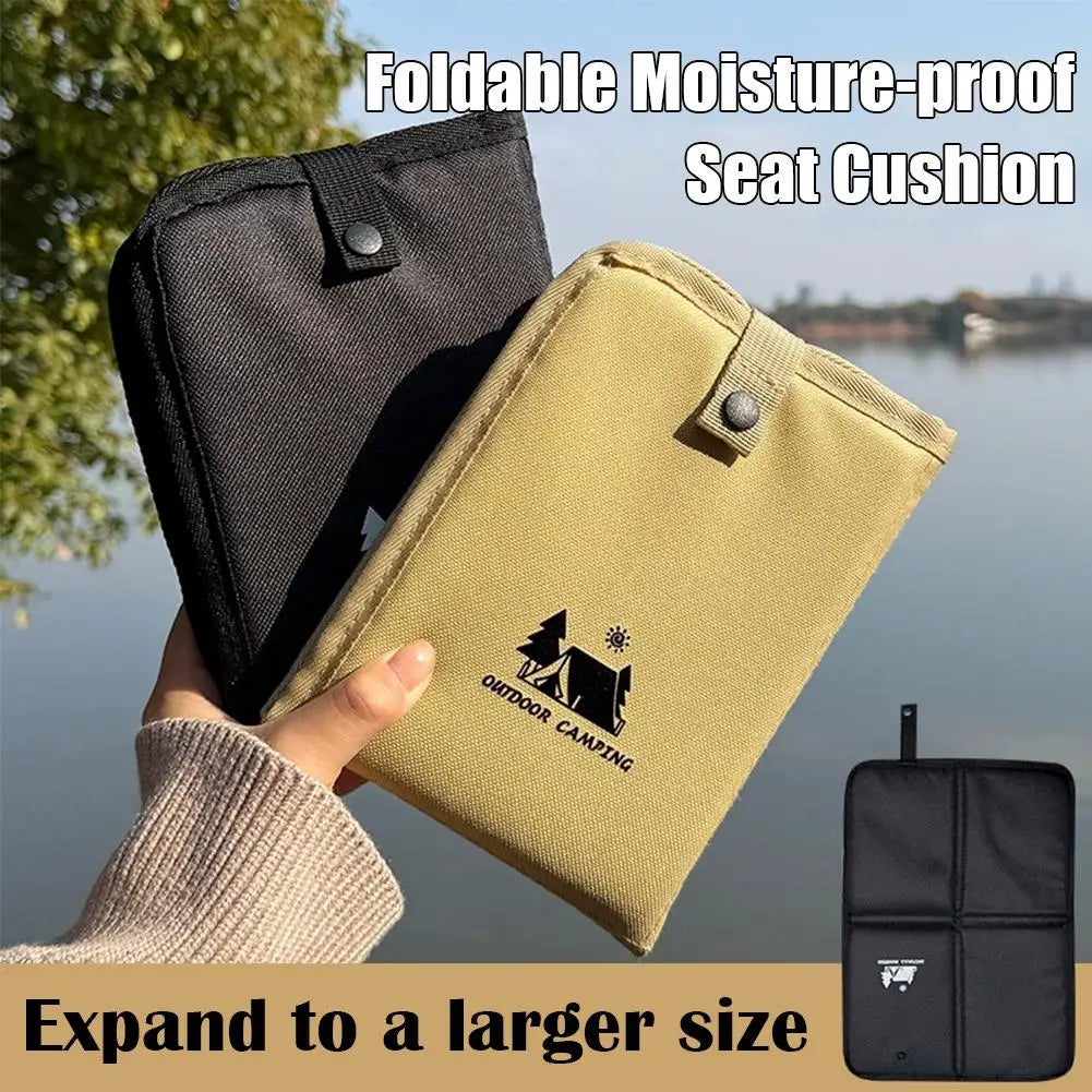 Outdoor Hiking Portable Oxford Cloth Foldable Moisture-Proof Cushion Dirt Proof Picnic Mat Camping Insulation Beach Mat