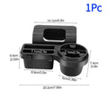 1Pc Car Cup Stand Phone Holder Mount Tray Side Door Window Storage Pocket Hanging Storage Rack With Auto Interior Accessories