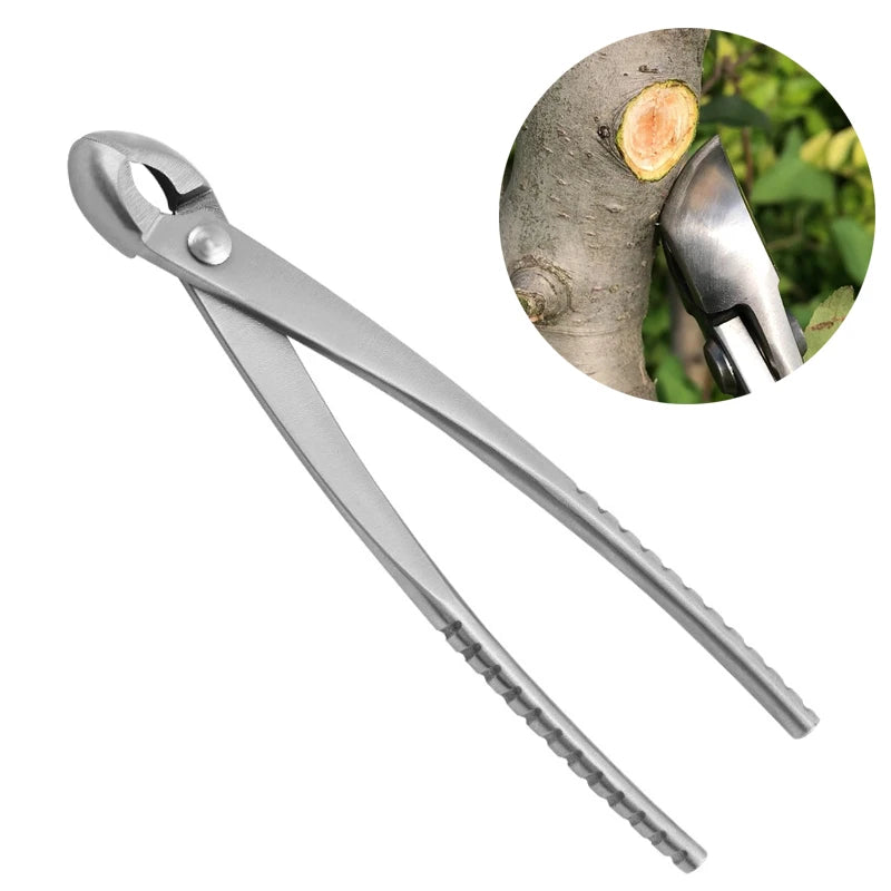 210mm Stainless Steel Professional Ball Tip Bonsai Shears Branch Knob Hybrid Cutter Bonsai Tools HRC 50