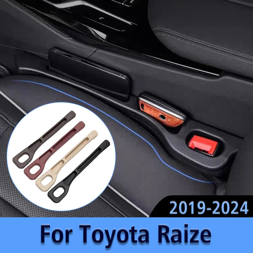 For Toyota Raize 2019 2020 2021 2022 2023 2024 Car Seat Crevice Slot Storage Multi-Functional Box Gap Bag Built-in Cover Case