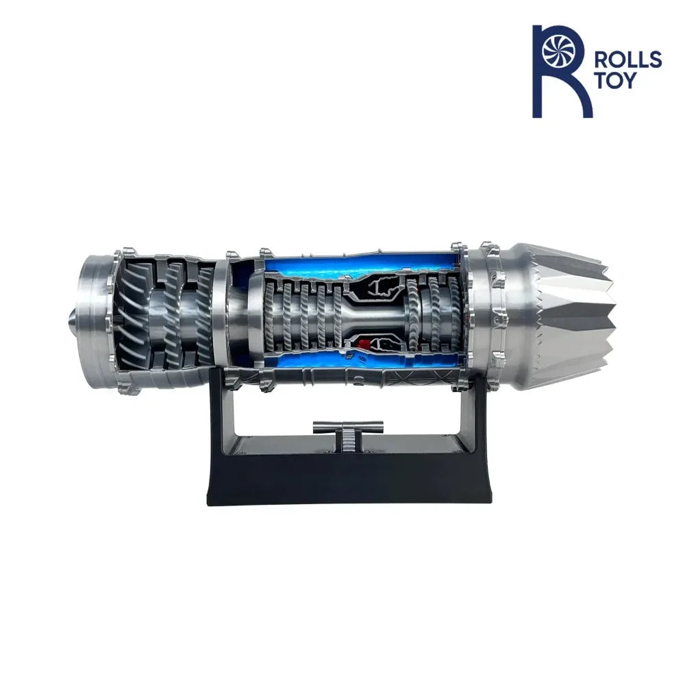J-35 Fighter Aircraft Turbine Engine Assembly Model Aircraft 3D Printing Electric Aore Action Figure Collection Toys Boy Gifts
