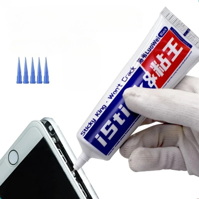 Luowei iSticker 50ML Bracket Glue Adhesive for iPhone X Series Touch Screen Housing Frame Back Cover Bonding Repair Liquid