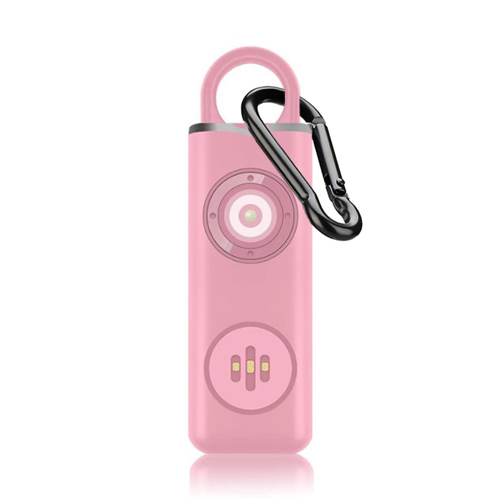 Hollarm Siren Self Defense Personal Alarm for Women, Children, Elderly 130dB Loud Rechargeable Keychain Alarm with LED Light