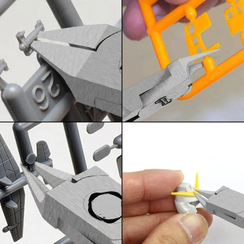 Carbon Steel Precision Diagonal Cutter Pliers Sharp Flush Nipper for Model Assembly Electronics Craft Wire Cutting Home Tool