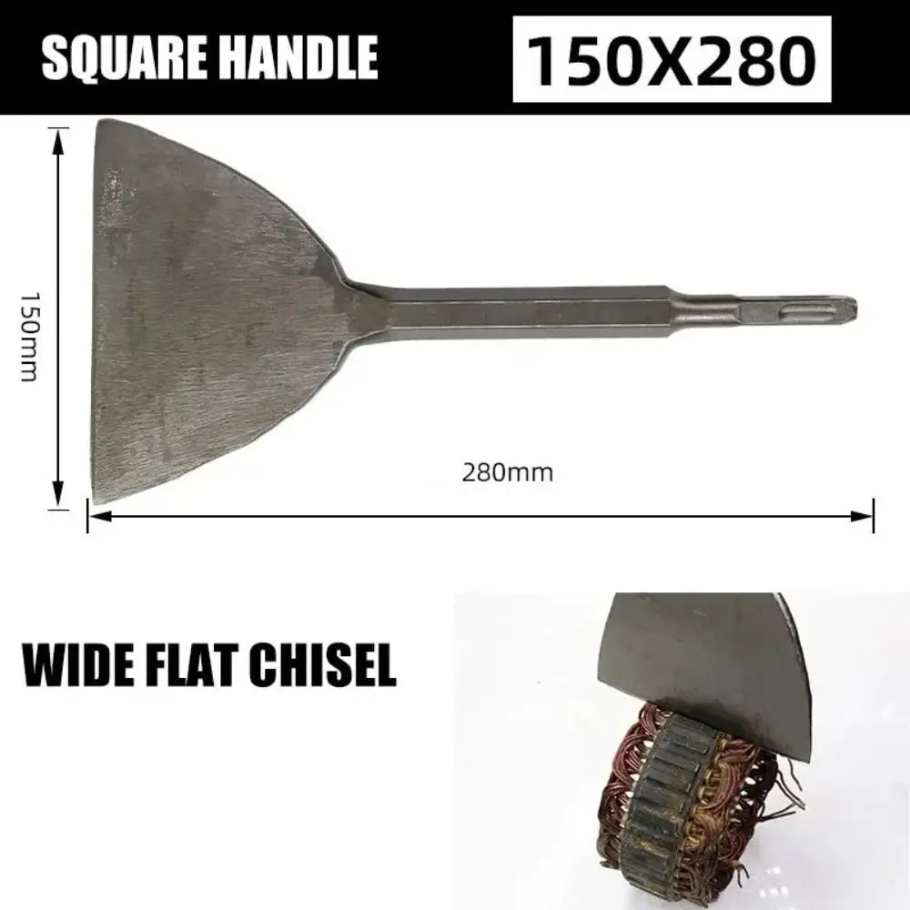 Heavy Duty Widening Drill bit Hexagonal/square Handle Electric Hammer Concrete Impact Drill SDS Plus Shank Multifunctional