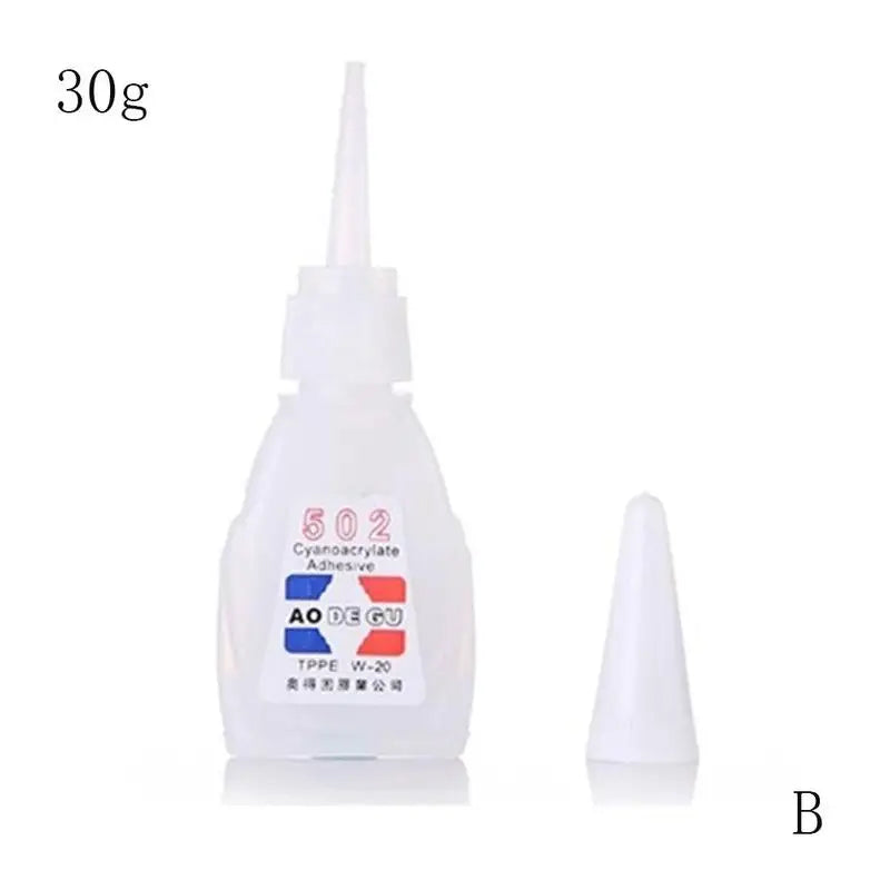 8g/30g Super Glue Instant Adhesive Strong Adhesion Best Repair 502 Fast Multipurpose Agent Strong shoe Glue 1/2/3/4/5/10pcs