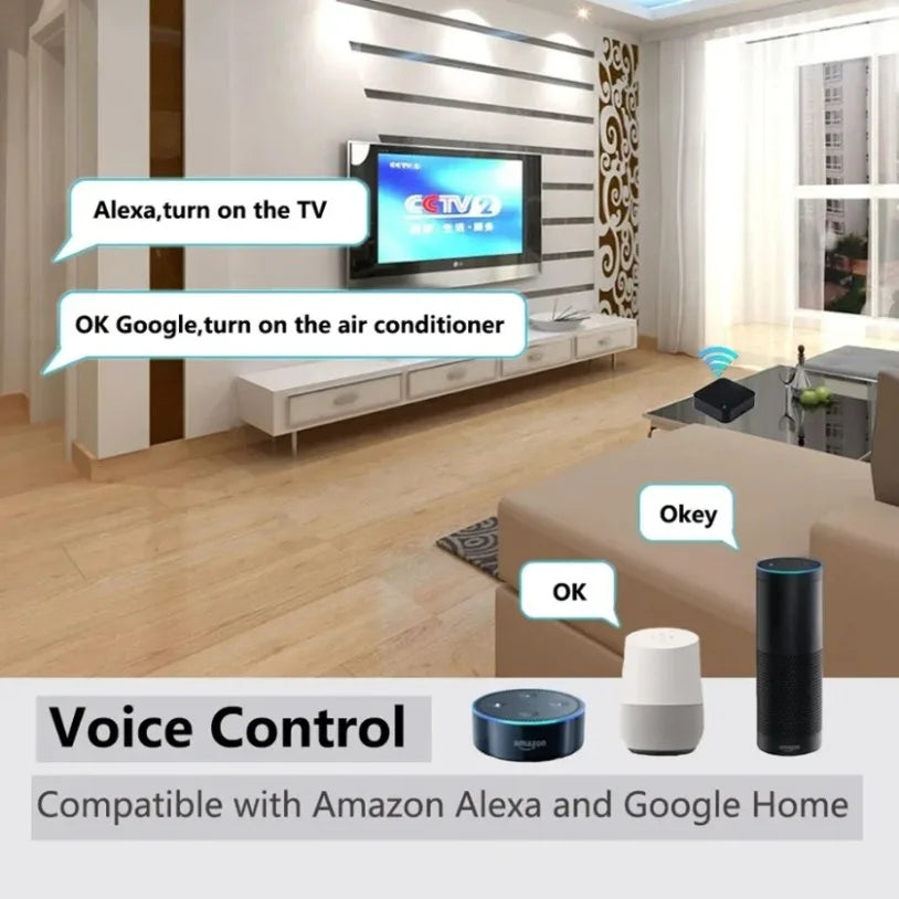Tuya Zigbee 3.0 Smart IR Remote Control For Alexa Google Home For AC TV Smart Home Blaster Infrared Universal Remote Controller