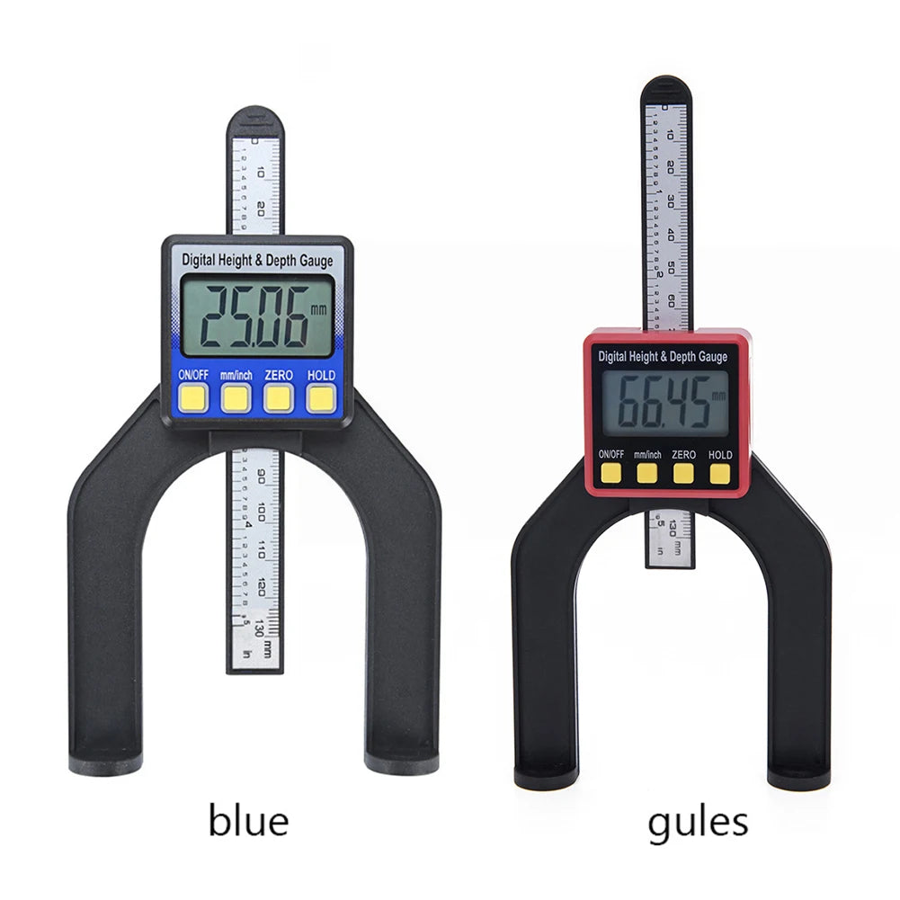 Digital Caliper Measurement Calipers Plastic Electronic Gauge Instrument Depth Ruler Measuring Tools for Carpenter