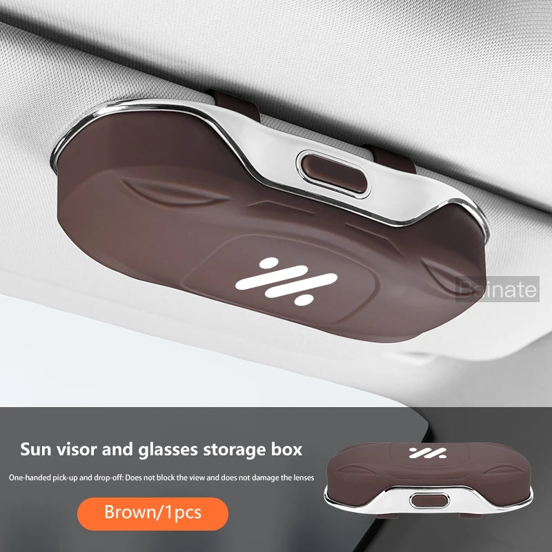 Car Visor Sunglasses Glasses Case Glasses Holder Clip Box Car Lenses Holder, For IM LS7 L7 L6 LS6 IM6 IM5 LS9 2025, Accessories